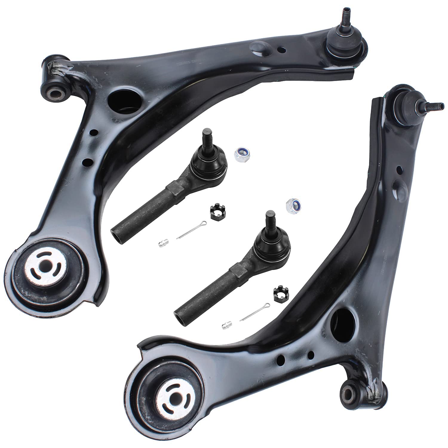 Detroit Axle - 4pc Front End Suspension Kit for Chrysler Town &amp; Country
