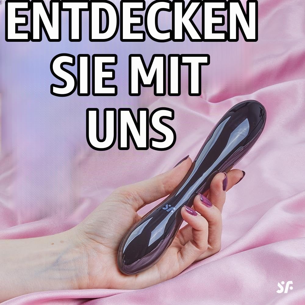 Satisfyer Dazzling Crystal 1 | G-Punkt-Dildo | Glasdildo | 22 cm | Sex Toys