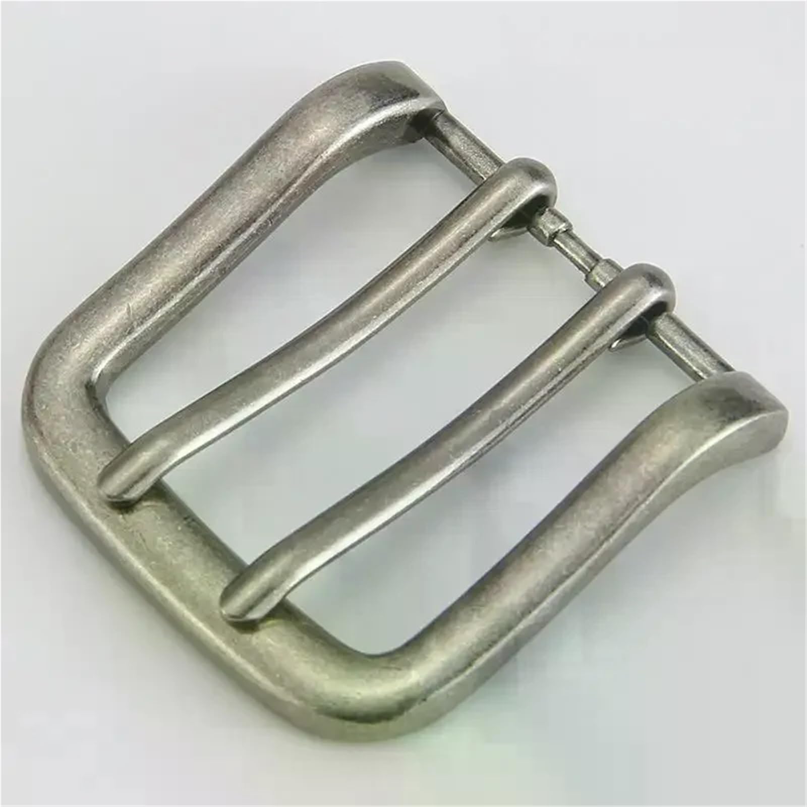 10piece 40mm Metal Belt Buckles para Cinturones | Double Pin Buckle End Bar Fit For 37mm-39mm Leather Belt Craft Parts