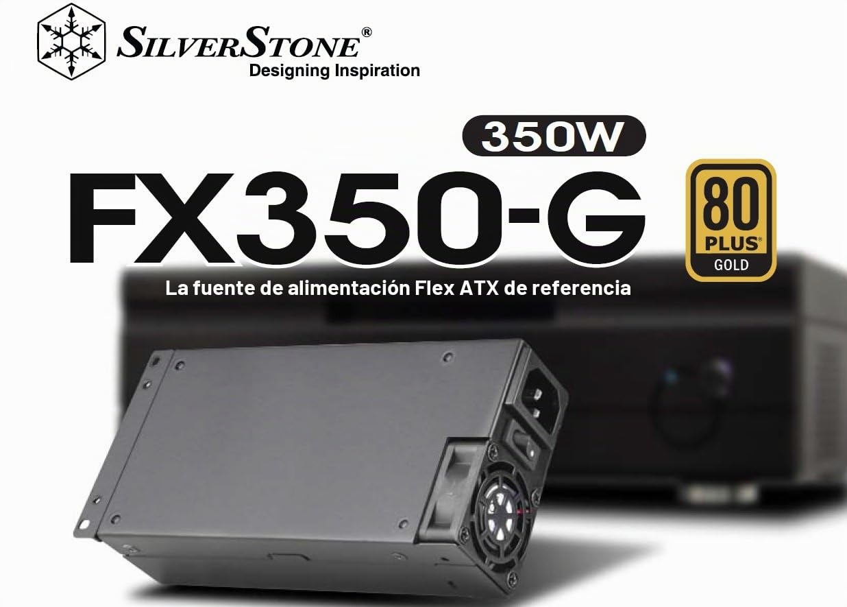 Silverstone Fx350-G Alimentatore Per Computer 350 W 20+4 Pin Atx Flex Atx Nero (silverstone Tfx Series Fx350-G - Str?m)