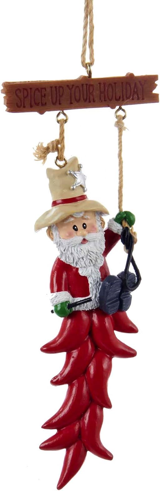 Western Santa Chili Pepper Ornament [1A1540B]