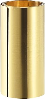 DTGN 1000x100x0.2mm(LxWxT) Brass Sheets - 1Pack - Good for Making Machinery Parts - Metal Brass Plates