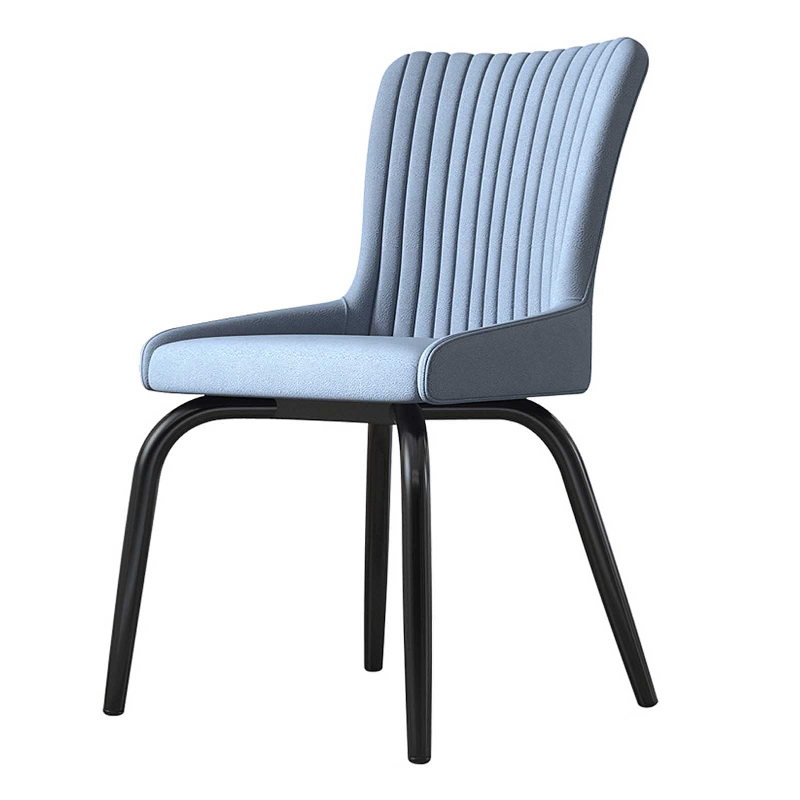 Chaise de maquillage noire pour coiffeuse de chambre et salon de coiffure