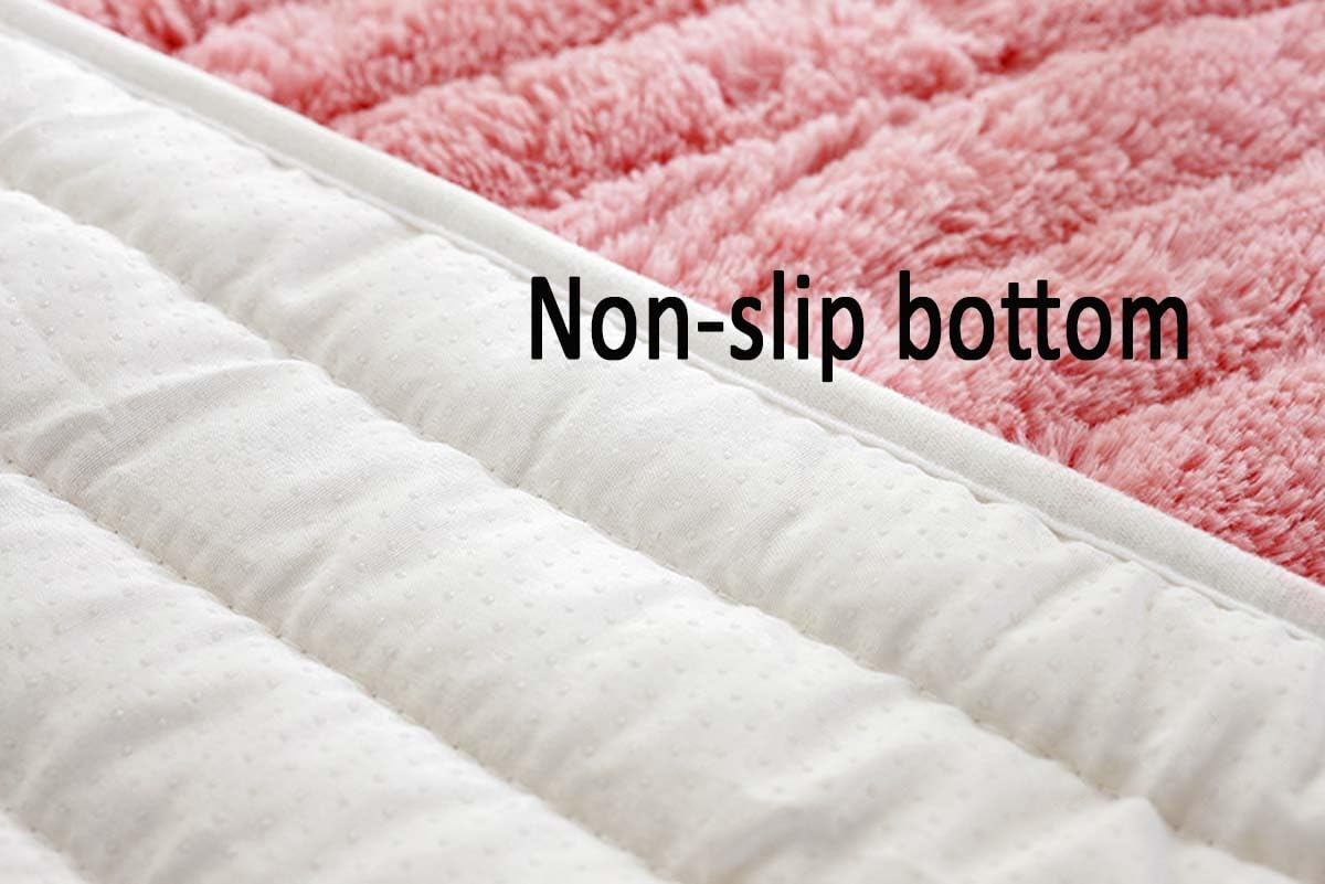 Tappetino per sedile in peluche per finestra a baia, morbido cuscino antiscivolo per panca, divano e decorazione per interni, cuscino imbottito per camera da letto e soggiorno comfort.