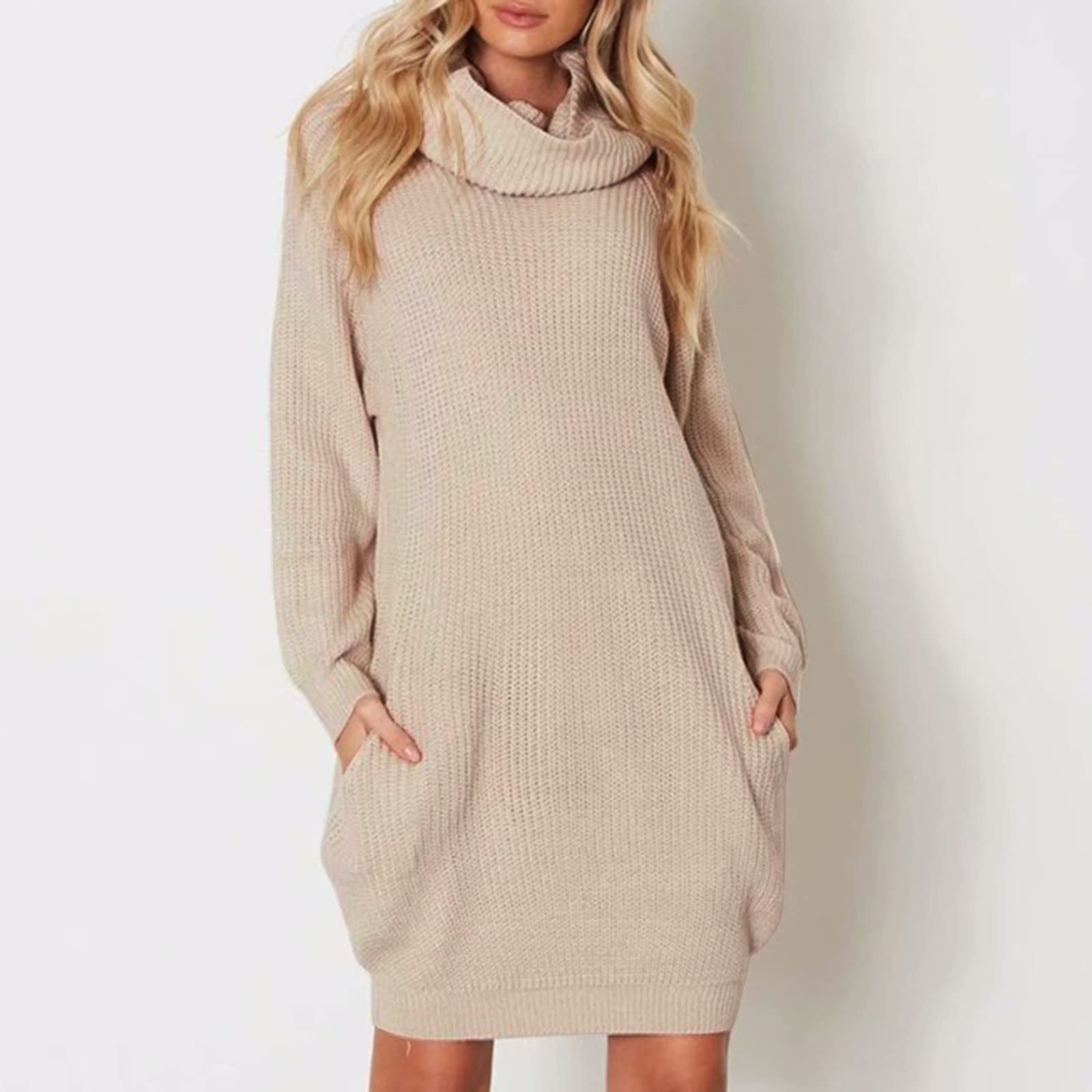 Vestido Largo De Verano para Mujer Vintage Estilo Cuello V Midi Vestido con Bolsillos Transpirable Vestidos Casual para Mujer Original Estilo Boho para Fiestas De Pueblo Ferias M