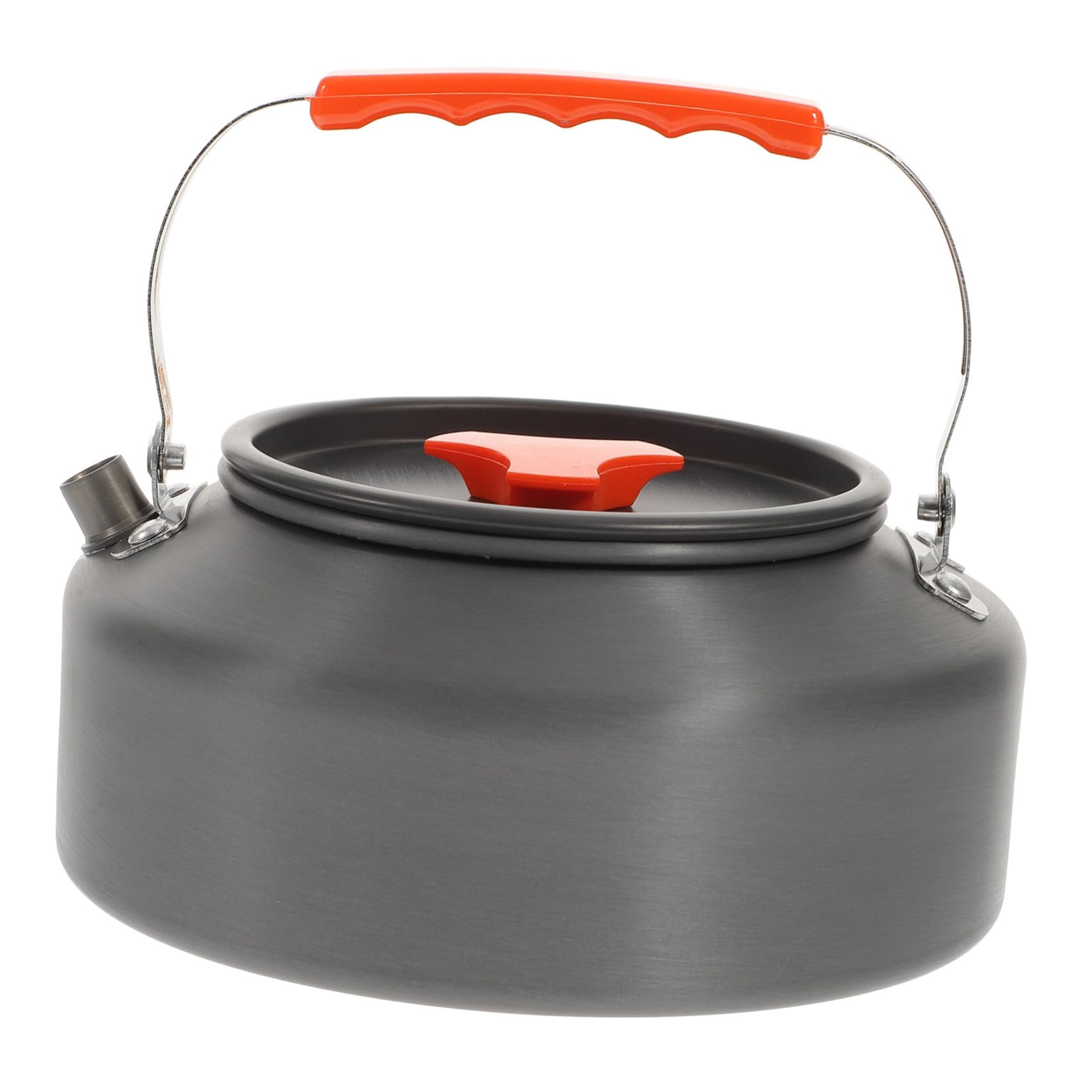 Gogogmee Outdoor Camping Kettle 1.6l Aluminum Alloy Instant Boil Safe for Family Use Random Color