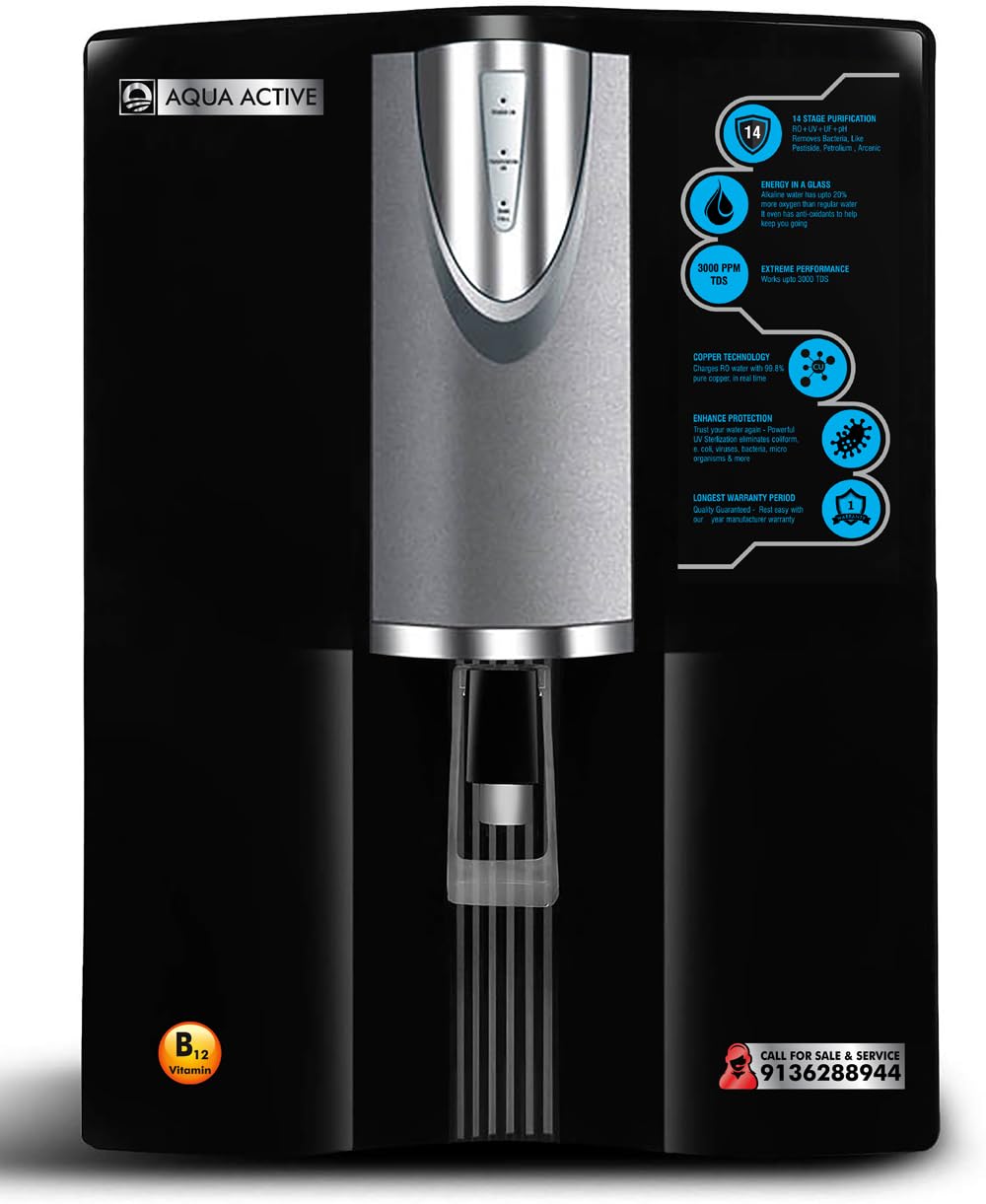 B12 Water Reverse Osmosis 100GPD Water Filtration System