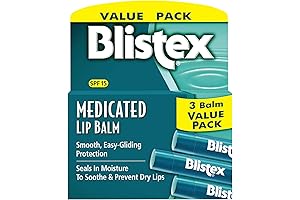 Blitex Medicated Lip Balm: Prevent Dryness & Chapping with SPF 15