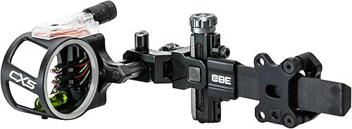 CBE CX5, Barra de Carbono 5 Pines Sight.019, Negro, Estándar
