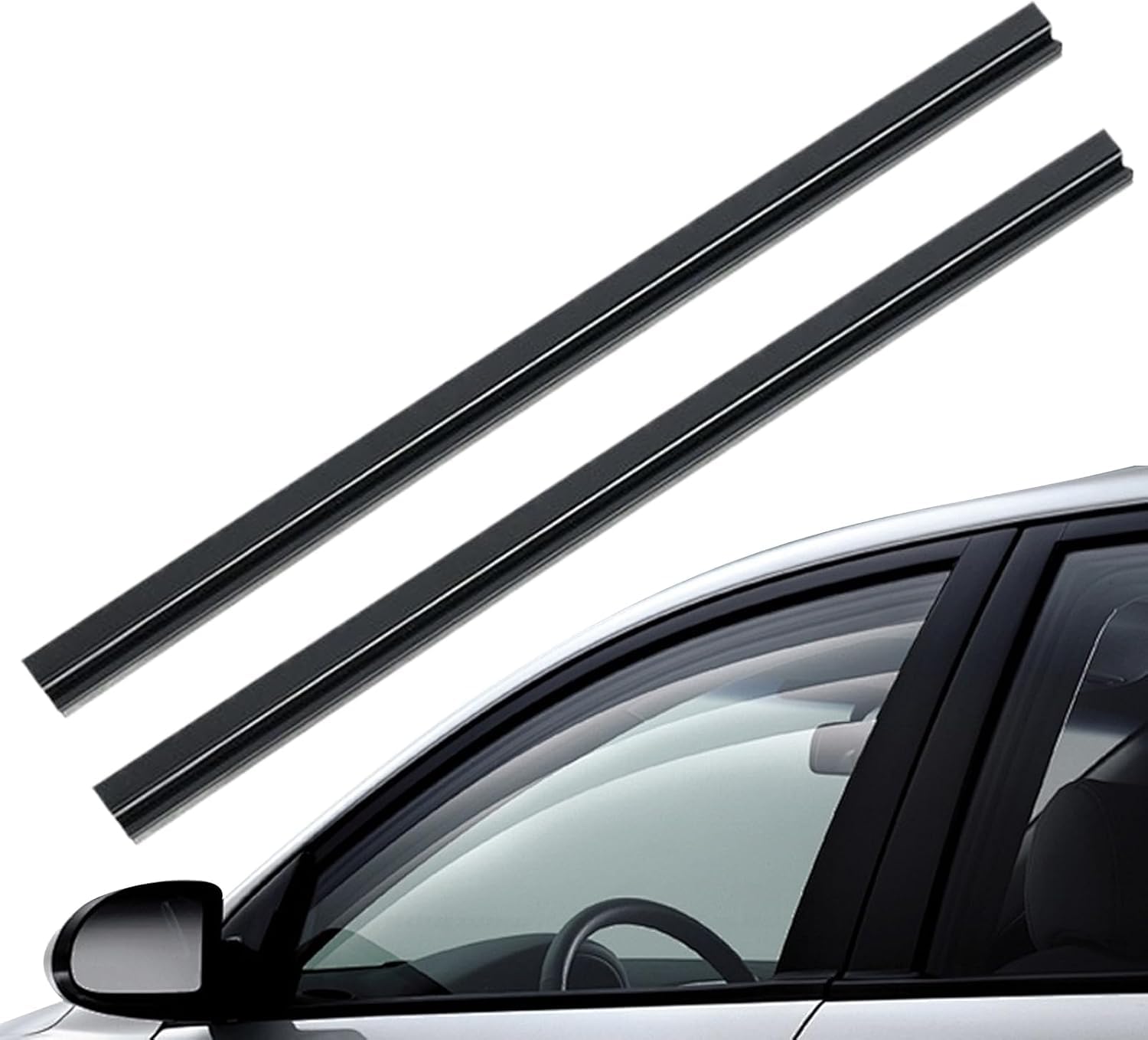 R-timer 2x Wiper Side window for Audi Q8 e-tron GE I 2018-2025