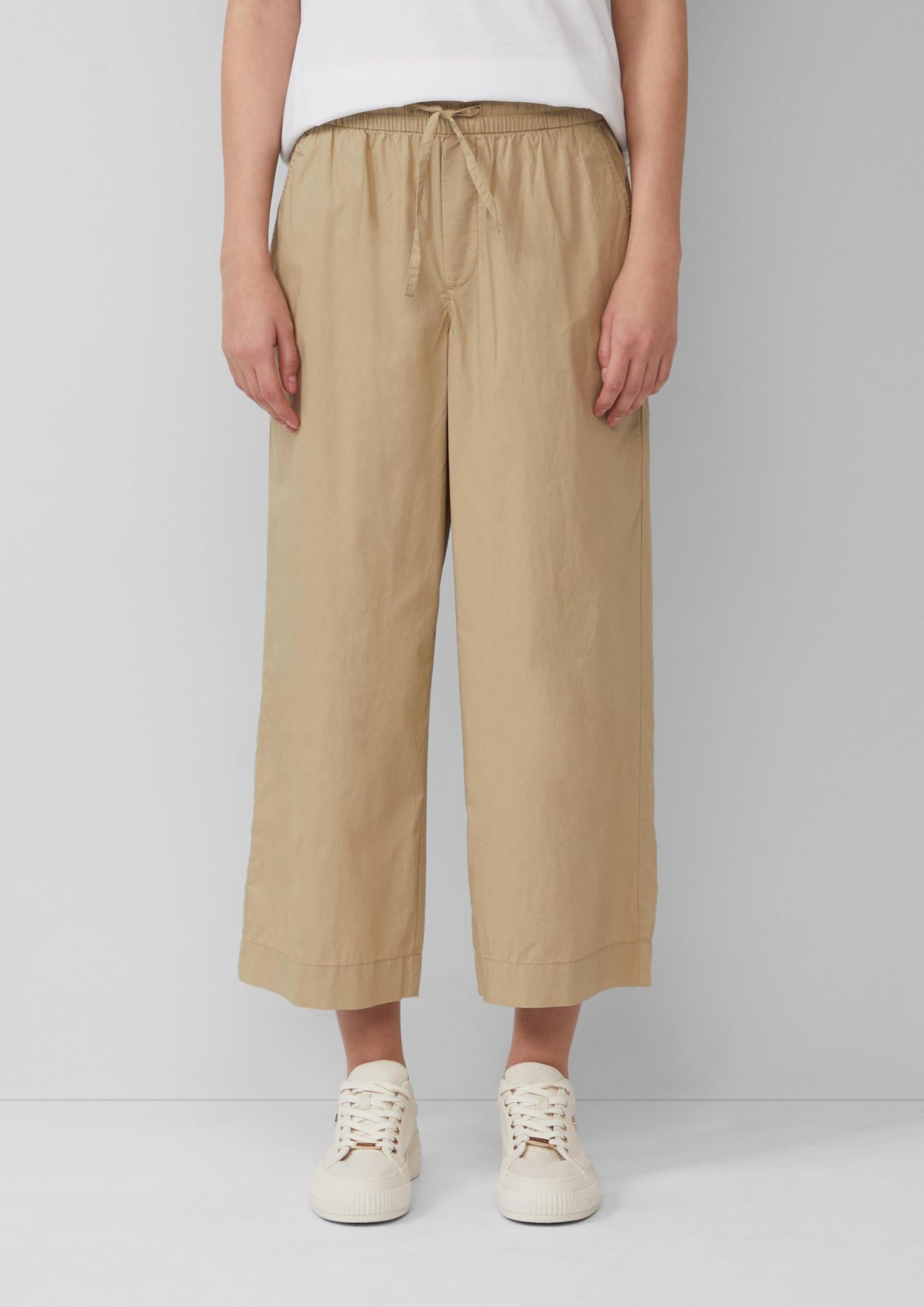 s.Oliver Leichte Culotte aus Baumwollmix im Relaxed Fit