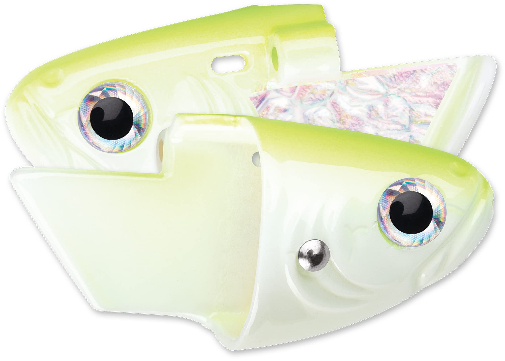 Whole Bait Head 0 Chartreuse Glow