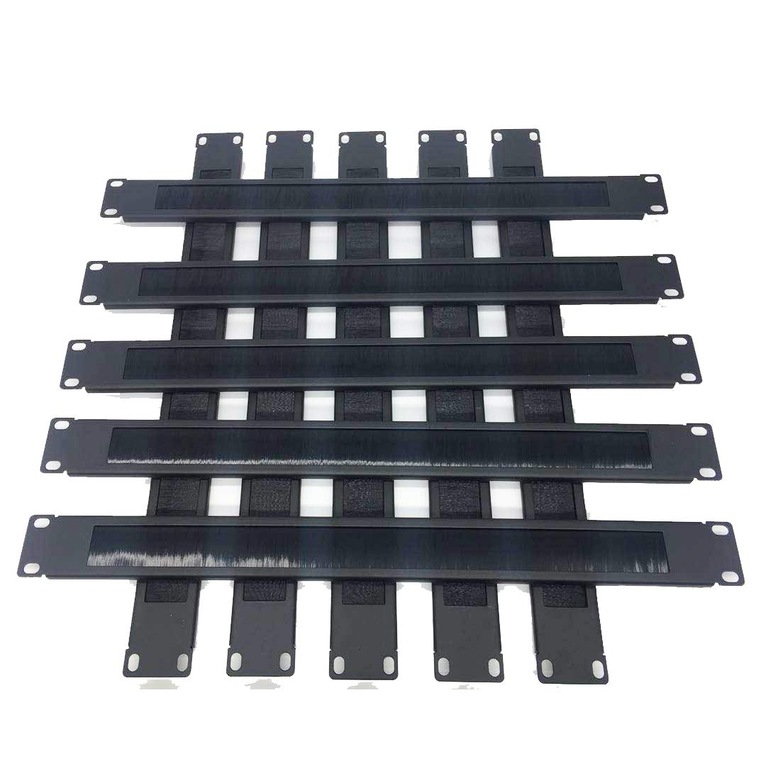 Kabelmanager für 48,3 cm Server-Rack oder Netzwerkschrank, 10 Stück