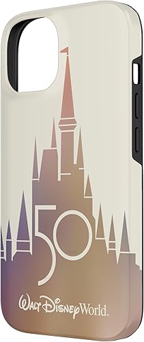 Vista 5 de Funda para iPhone 14 Pro Max Disney Walt Disney World 50 aniversario Castle