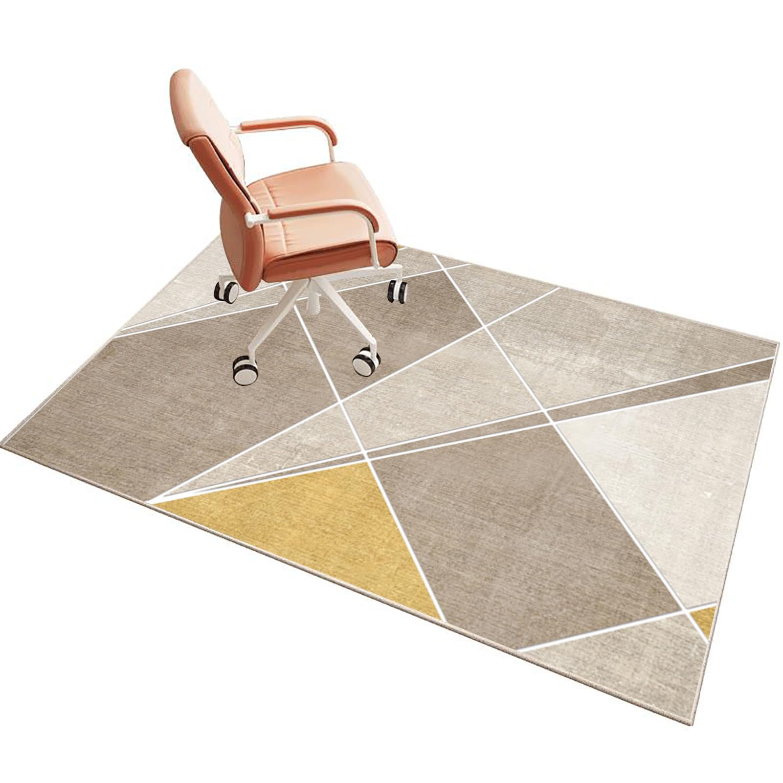 Office Chair Mat for Carpet 120 x 180 cm, Heavy Duty Office Gaming Chair Mats for Carpeted and Hardwood Floor, Floor Protectors for Rolling Chairs, Desk Chair Mat for Carpeted Floors, Protector Rug