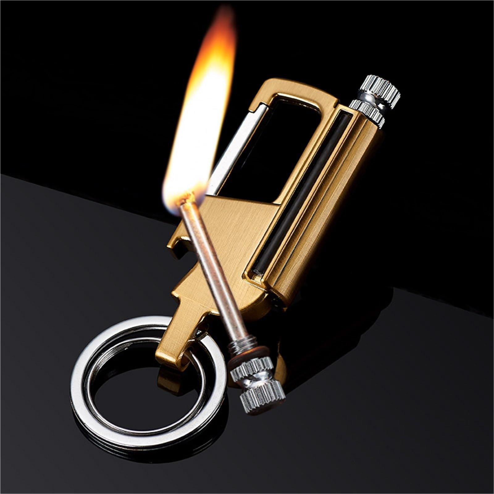 Briquet allumettes permanent pour randonnée et bivouac outdoor longue durée