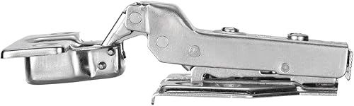 Miniatura 7 de Luokim Paquete de 20 10 pares de bisagras de gabinete de cierre suave sin marco, bisagras de puerta de gabinete europeas de 1.378 in, bisagras