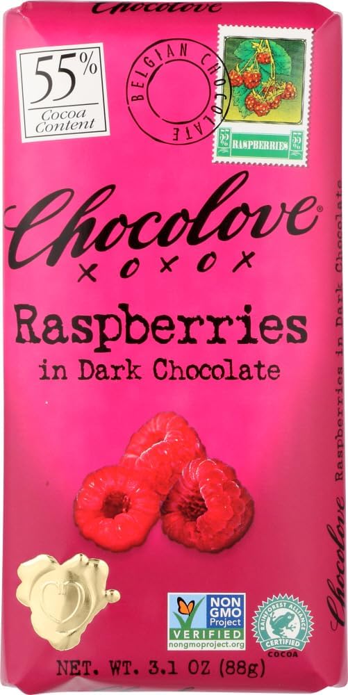 Raspberries in Dark 55% Cocoa