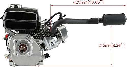 Miniatura 3 de FVRITO Kit de silenciador de tubo de escape para Non Hemi Predator 212cc 196cc 6.5hp Coleman Powersports KT196 CK196 RTK200 BK200 Go Kart