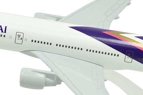 Miniatura 7 de TANG DYNASTY (TM 1:400 6.3 in B777 Thai Airways Metal Avión Modelo Avión Modelo de Avión de Juguete