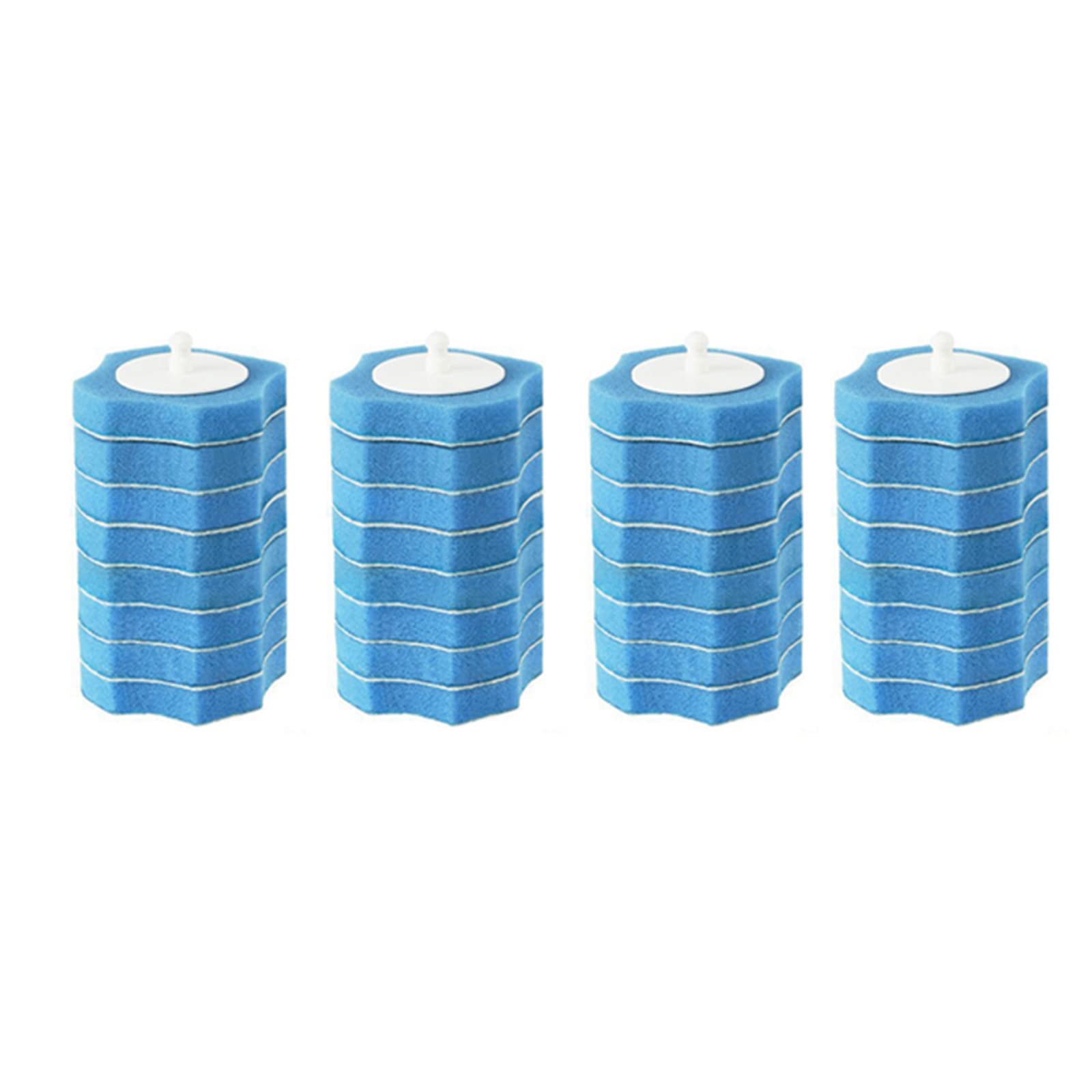 Yqhwlkj 32Pcs Disposable Bathroom Toilet Brush Cleaner With Long Handle No Dead Corner Cleaning Brush Replacement Brush Head And Plunger