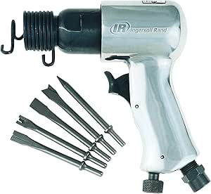 Pneumatic Hammer with 5 Piece Chisel Set