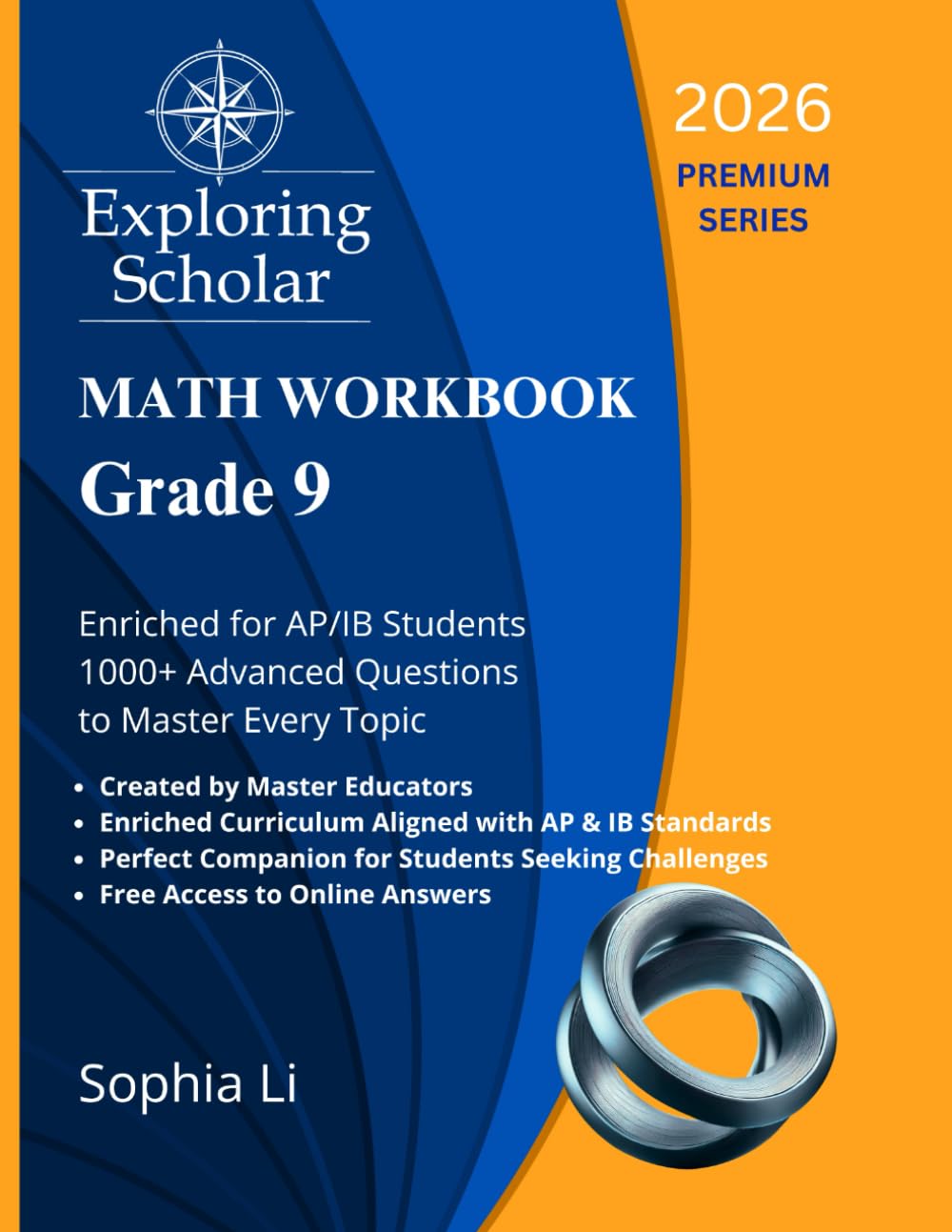 Grade 9 Math Workbook Exploring Scholar (2026) Premium Series
