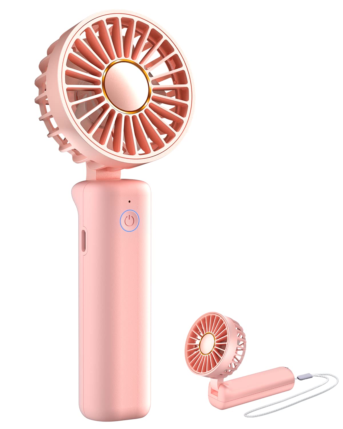 Amazon.com: FrSara Mini Handheld Fan Rechargeable, Small Folding