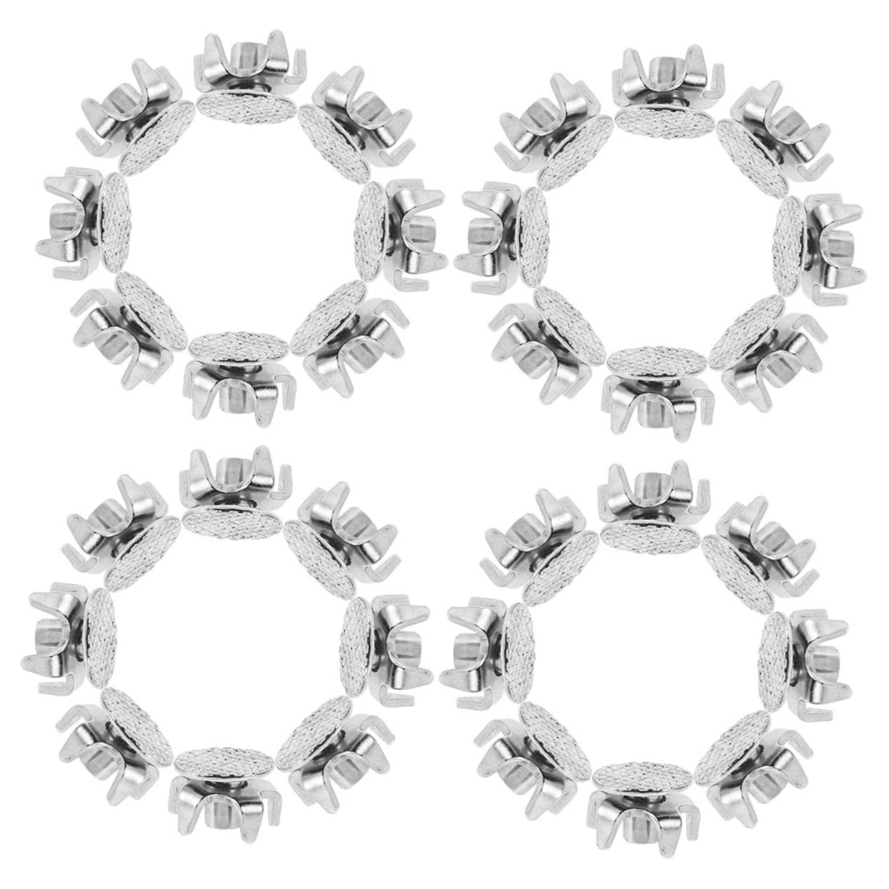 KOMBIUDA Shoe Clamps for Ice and Snow Ice Grips for Shoes and Boots Traction Attachments for Outdoor Activities