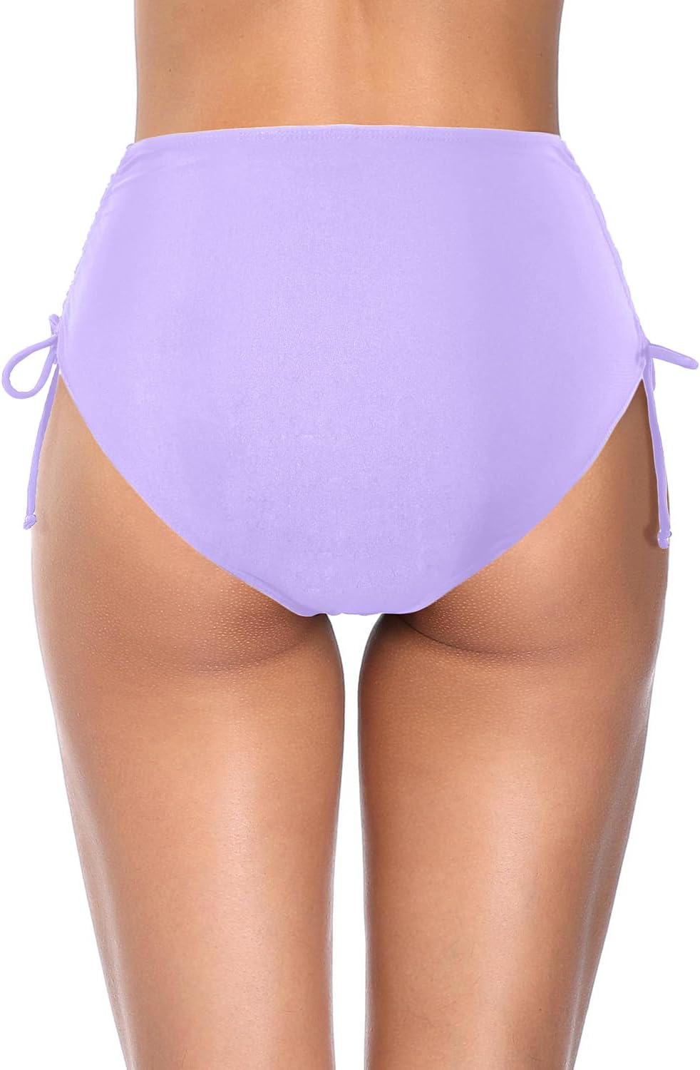 Holipick Swimsuit Bottoms for Women - High Waisted Bikini Bottoms Tie Side Tummy Control Bathing Suit Bottom - Image 2
