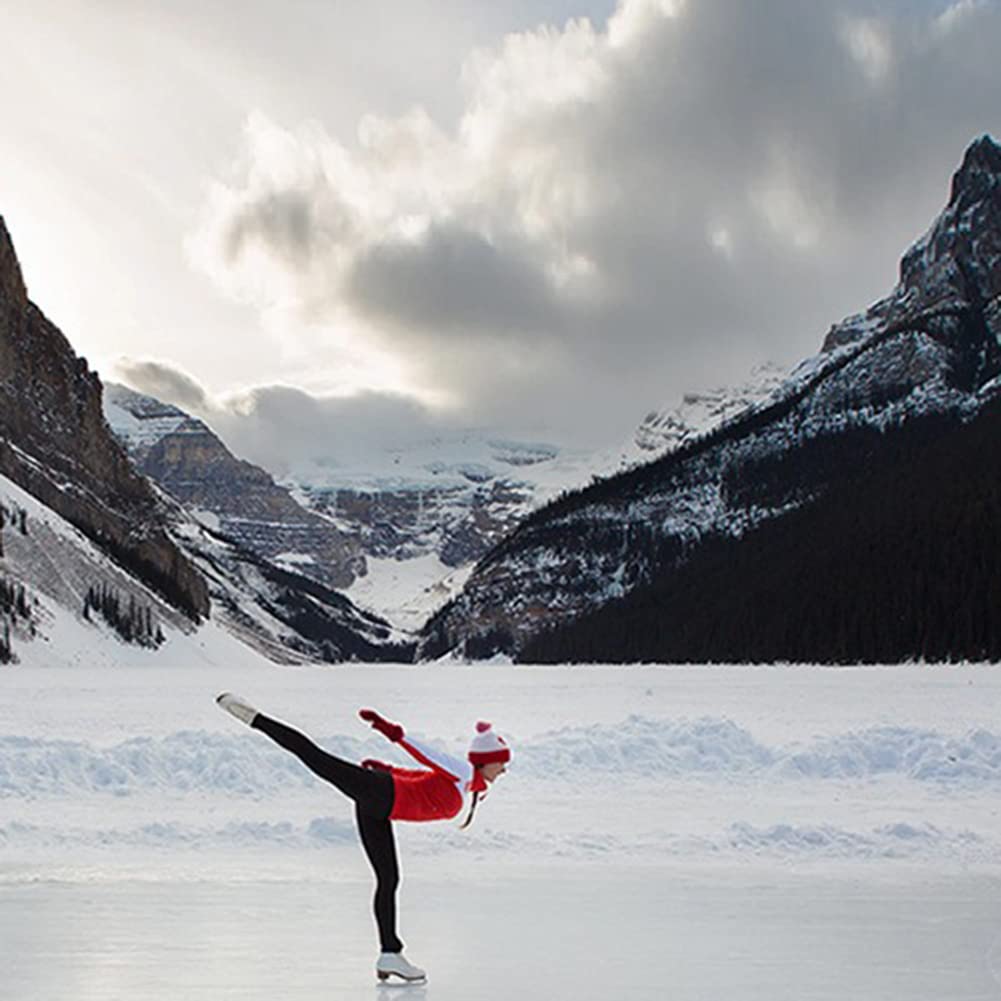 Calzamaglia Termica Per Pattinaggio Artistico - Donna, Impermeabile, Traspirante, Con Bottoni Per Scarpe - Foto 9
