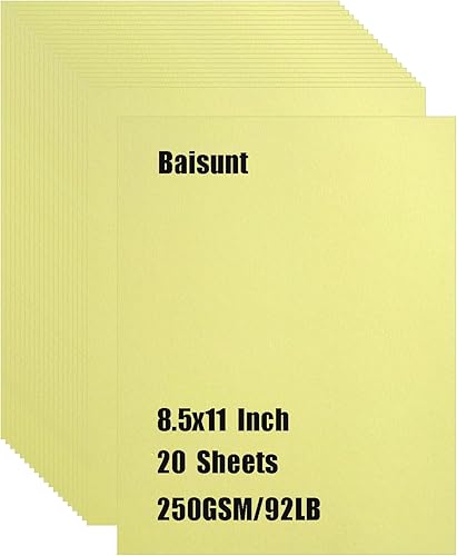 Vista 38 de Baisunt 20 hojas de papel grueso de cartulina azul marino para proyectos de arte, álbumes de recortes, tarjetas e invitaciones (8.5 x 11 pulgadas)