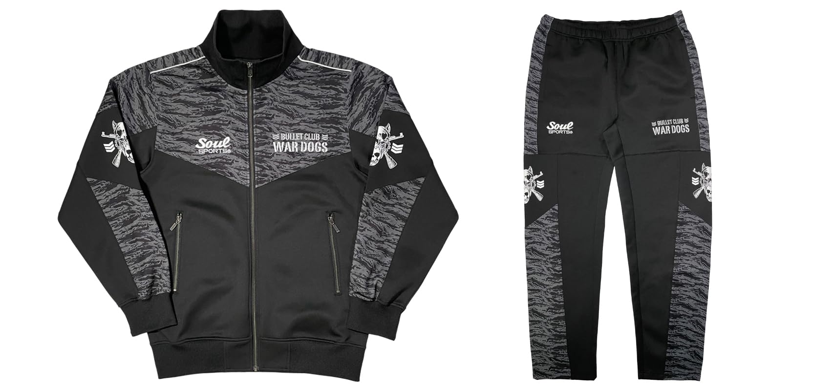 新日本プロレス　ジャージセットアップ　バレットクラブ　ウォードッグス Amazon.co.jp: 新日本プロレス BULLET CLUB WAR DOGS SOUL SPORTS