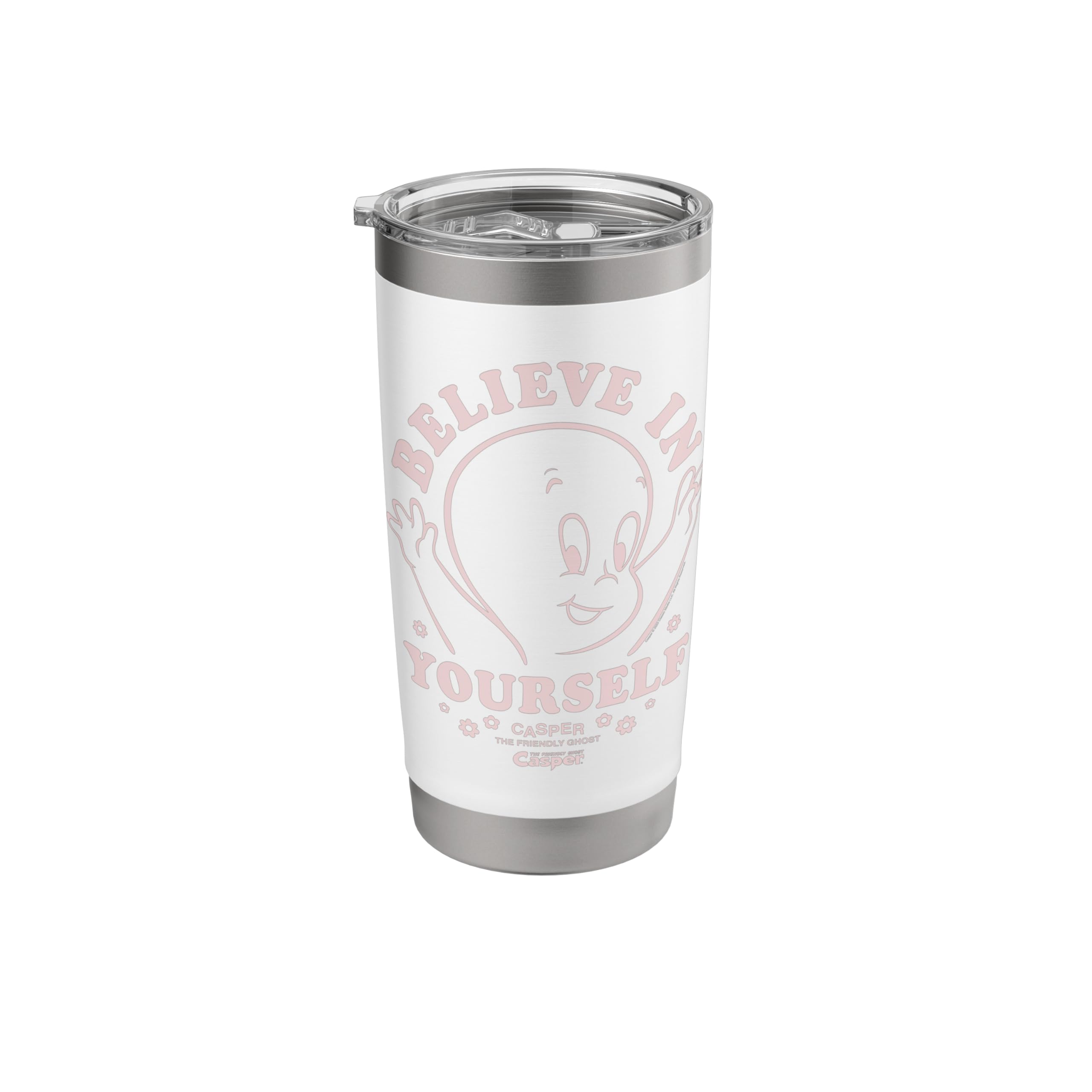 Casper the Friendly Ghost Believe in Yourself Stainless Steel Insulated Tumbler