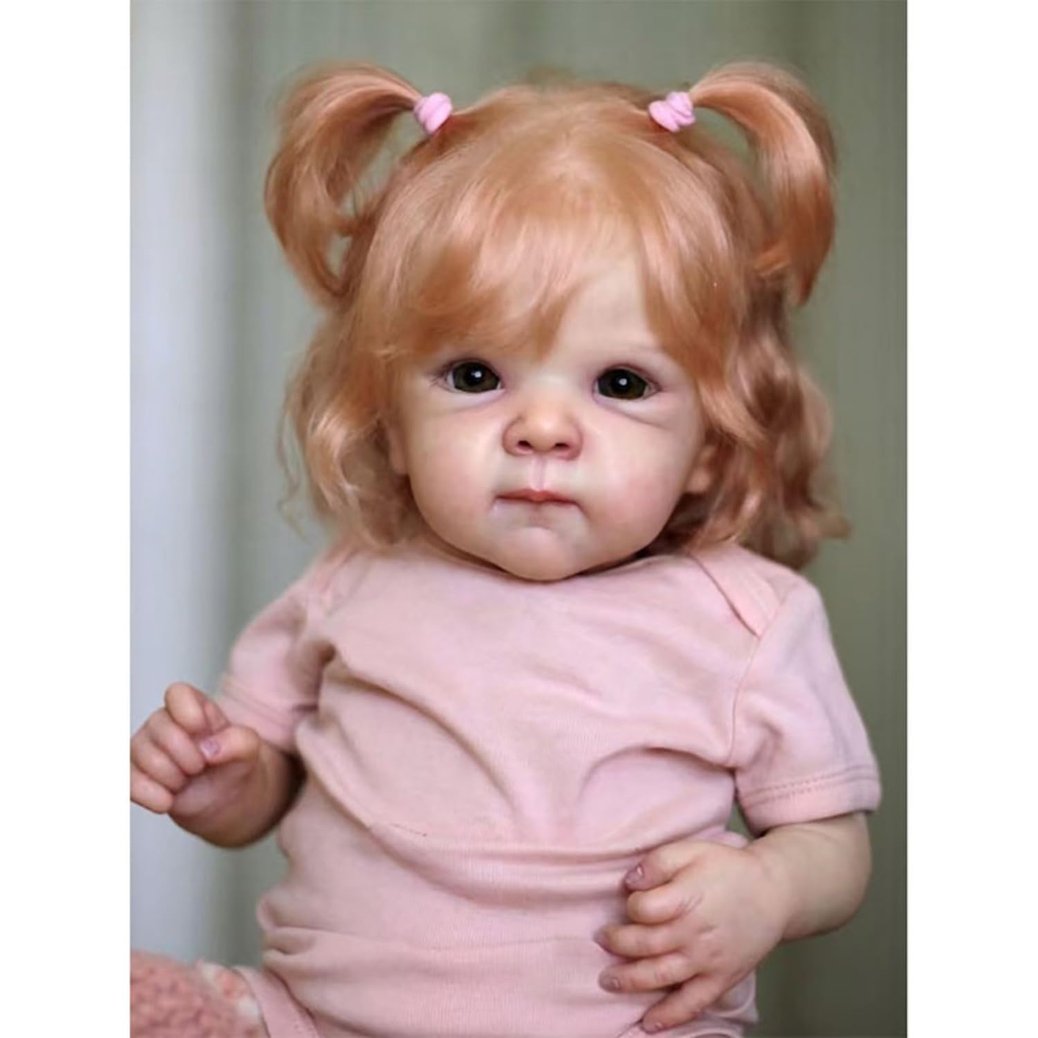 Lonian 45cm Bambole Reborn Baby Girl (Occhi marroni)