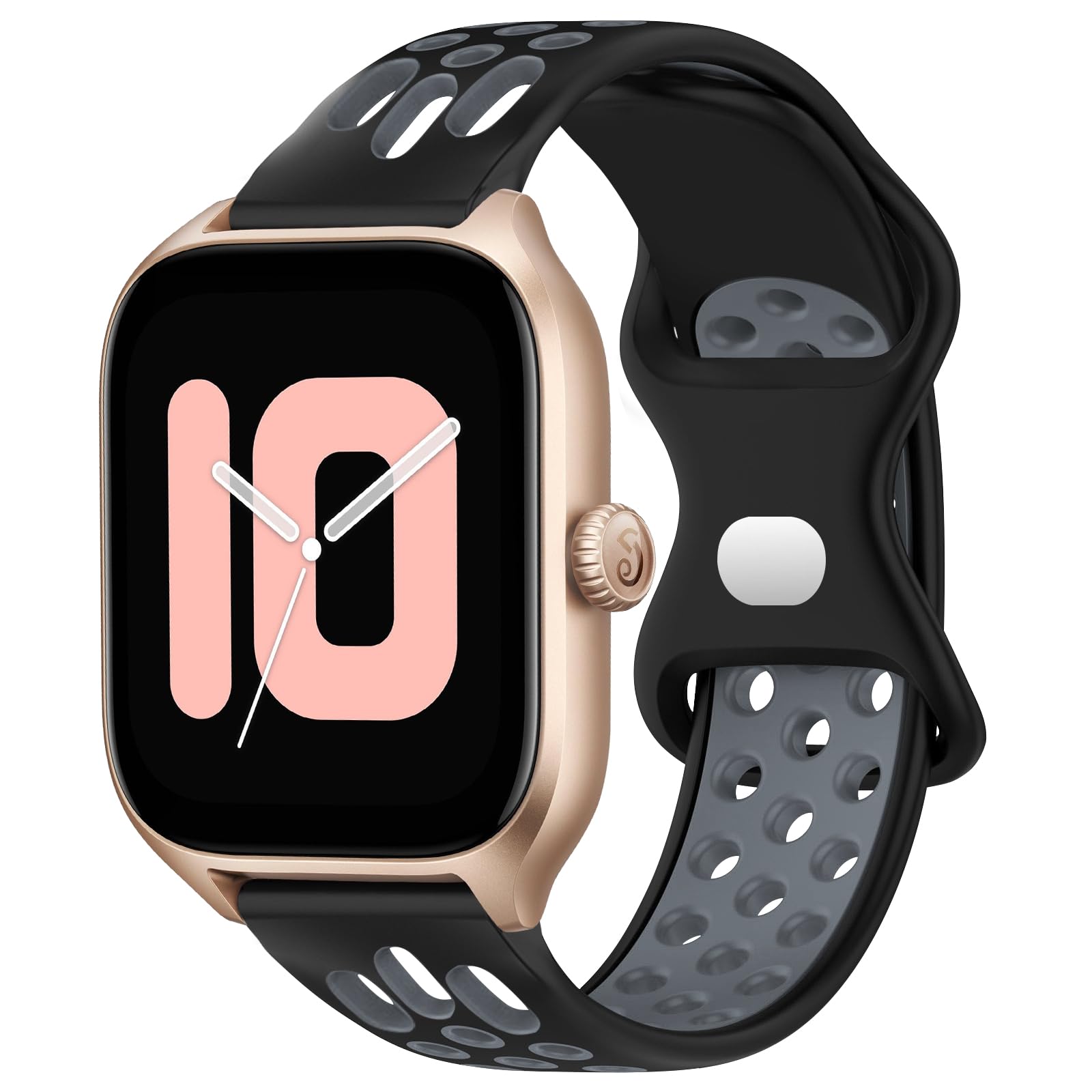 Th-some Strap for Amazfit GTS 4 Smartwatch, Replacement Strap Compatible with Amazfit GTS Silicone Wristband, 20 mm Watch Strap, Sports Strap for Amazfit GTS 2/GTS 2 Mini/GTS 2e/GTS 3/Amazfit Bip