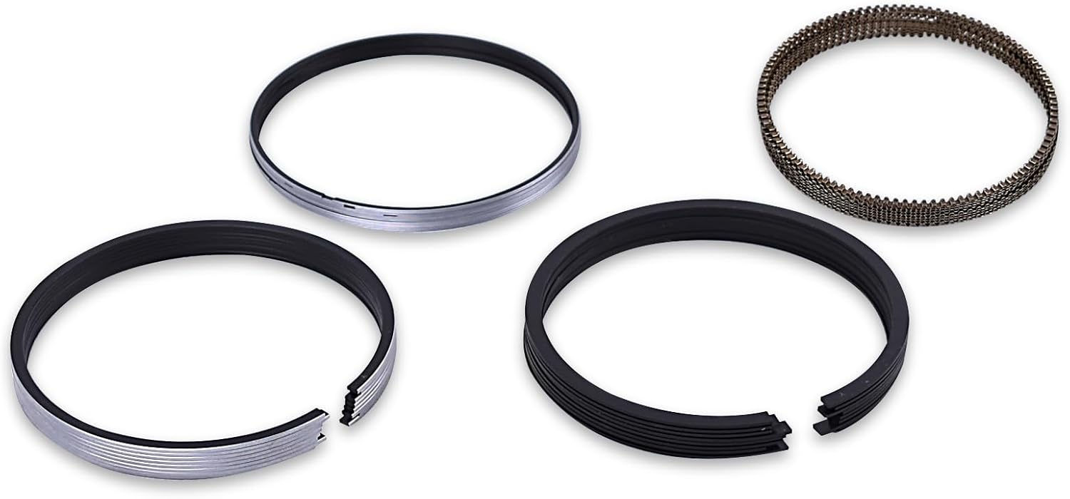 2M5292 8-Cylinder Piston Ring Set Fits for 2008-2017 Naturally Aspirated GM 6.2L LS3 L94 L9H or L99 Escalade, Sierra, Yukon VIN 2, 8, R, W (Fits for 4.065" Diameter Cylinder Bores)