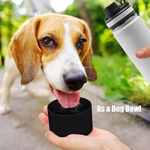 Miniatura 7 de WUQID Protective Silicone Boot Sleeve for 12oz-40oz Hydro Sport FlaskStanle Water Bottles Tumbler Anti-Slip Bottom Sleeve Cover for All Water