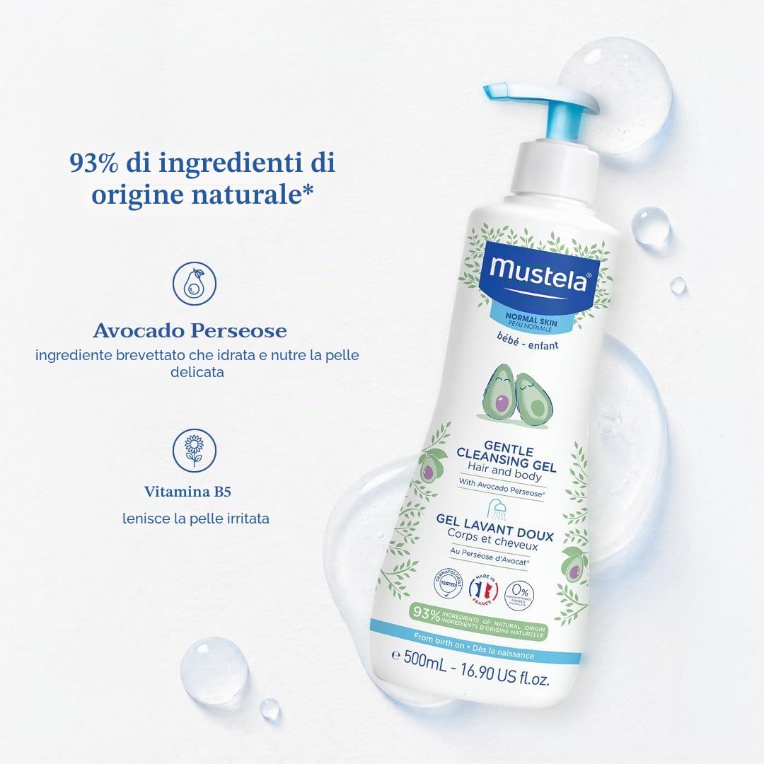Mustela Gel Detergente Corpo - 500 Ml