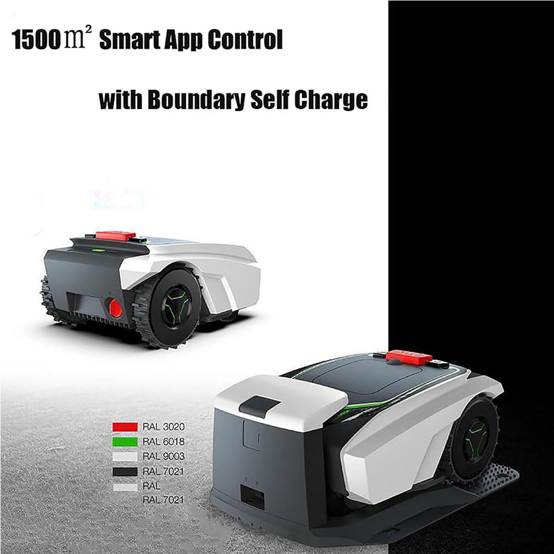 DPDZSW Tondeuse à Gazon Robotisée - Tondeuse Robot avec Station De Charge - Batterie Lithium-ION 20v Max 5 — vue 3