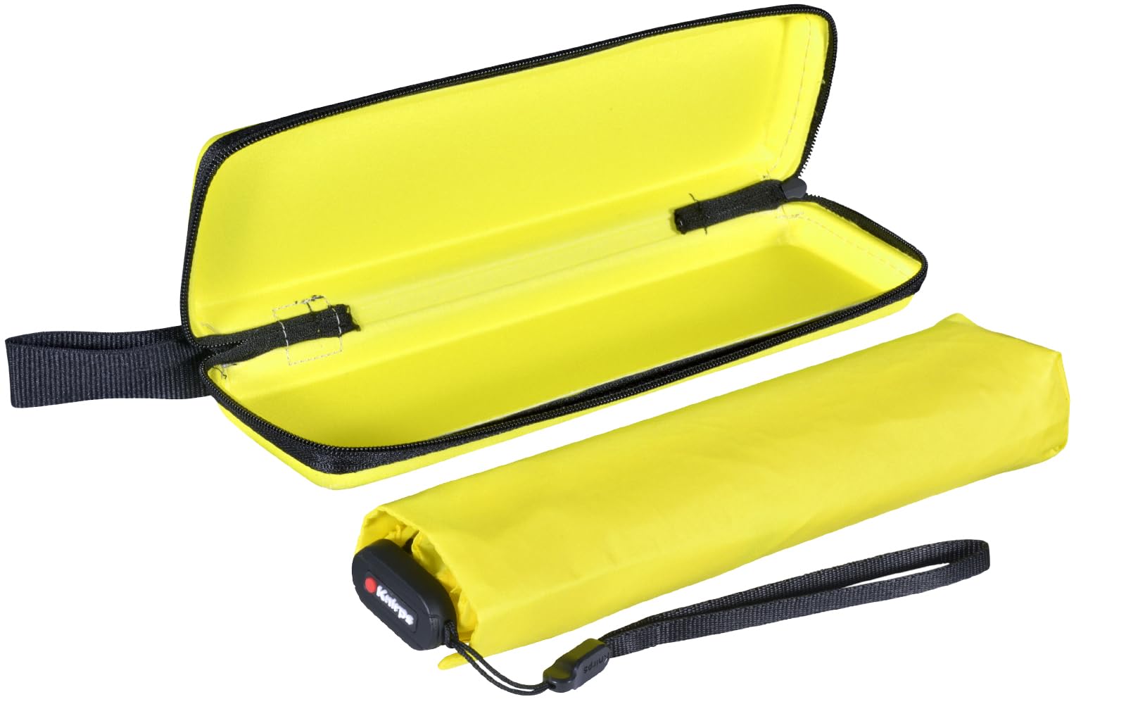Knirps Umbrella de poche US.050 Ultra Light Slim Manual en étui, jaune, 90 cm, jaune, 90 cm