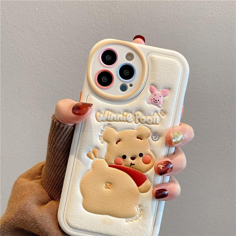 Miniatura 7 de aartvark tees Compatible con iPhone 13 Pro Max, funda de piel TPU para teléfono en relieve de dibujos animados, goma suave a prueba de golpes para