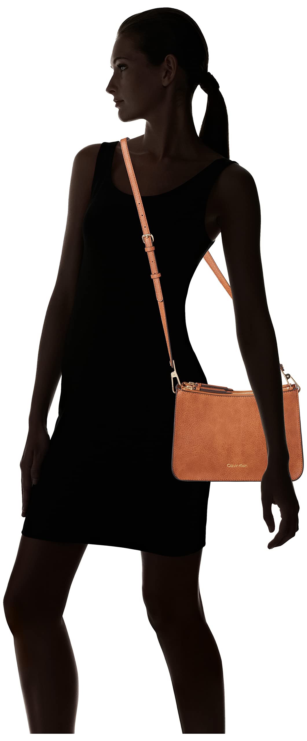 Calvin Klein Sonoma Bubble Lamb Bandolera para Mujer, Caramelo Combinado, Einheitsgröße
