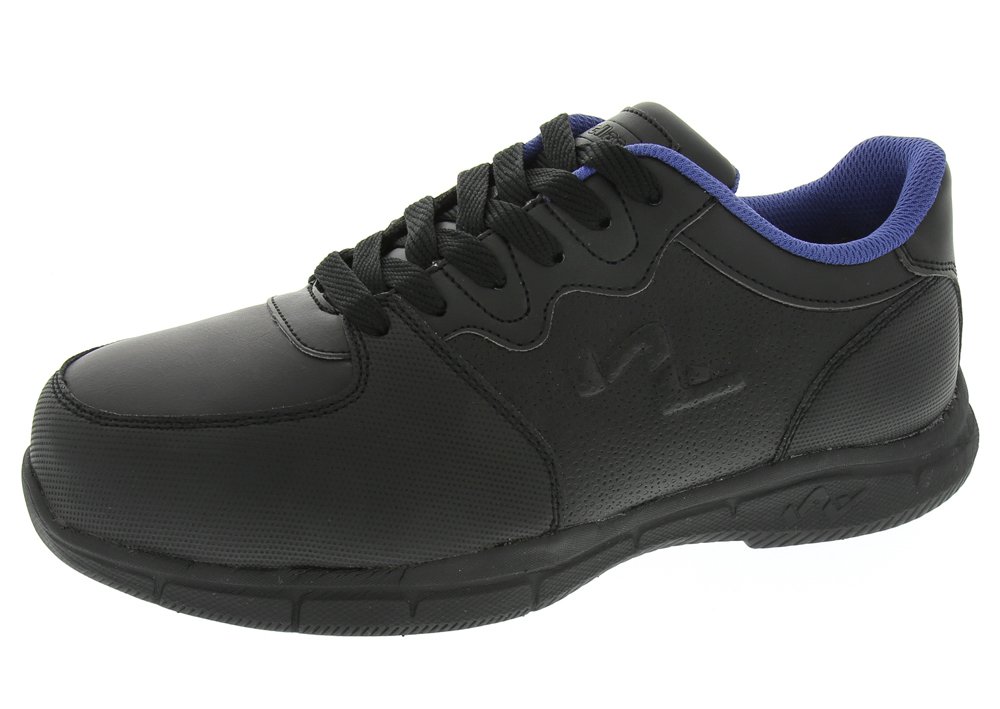 Genuine Grip Men's Ultra Lite Slip Resistant Work Shoes Black 1600 (9, Black)