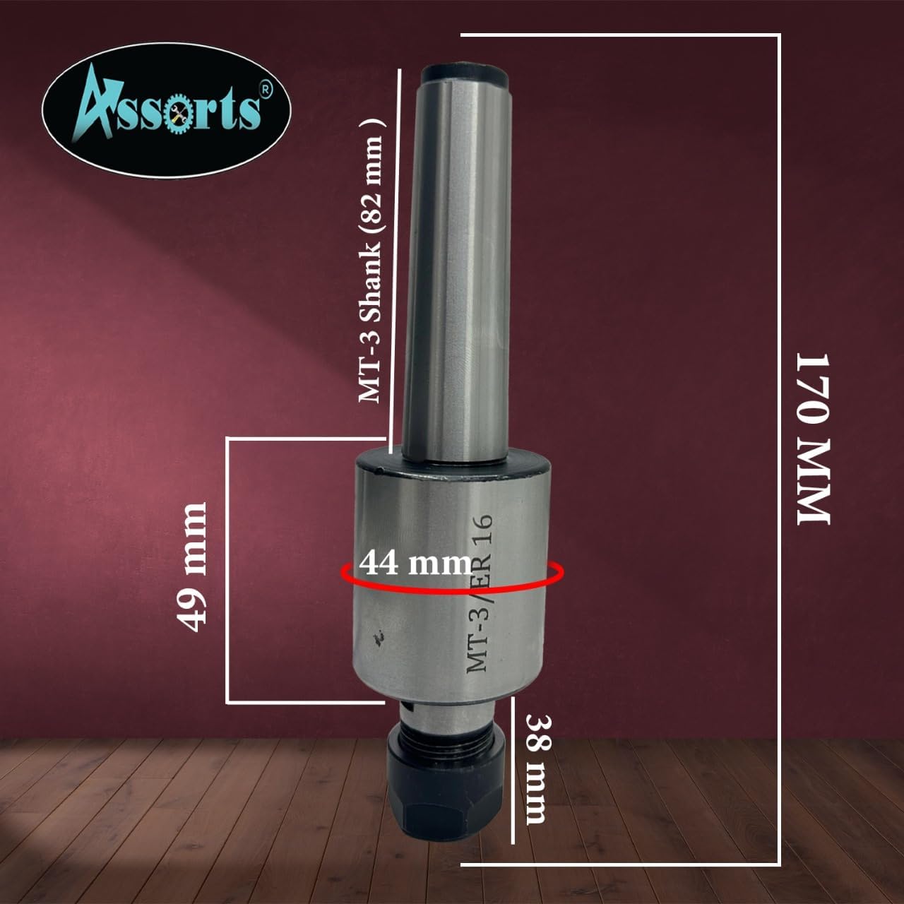 Precision ER Collet Revolving Live Center
