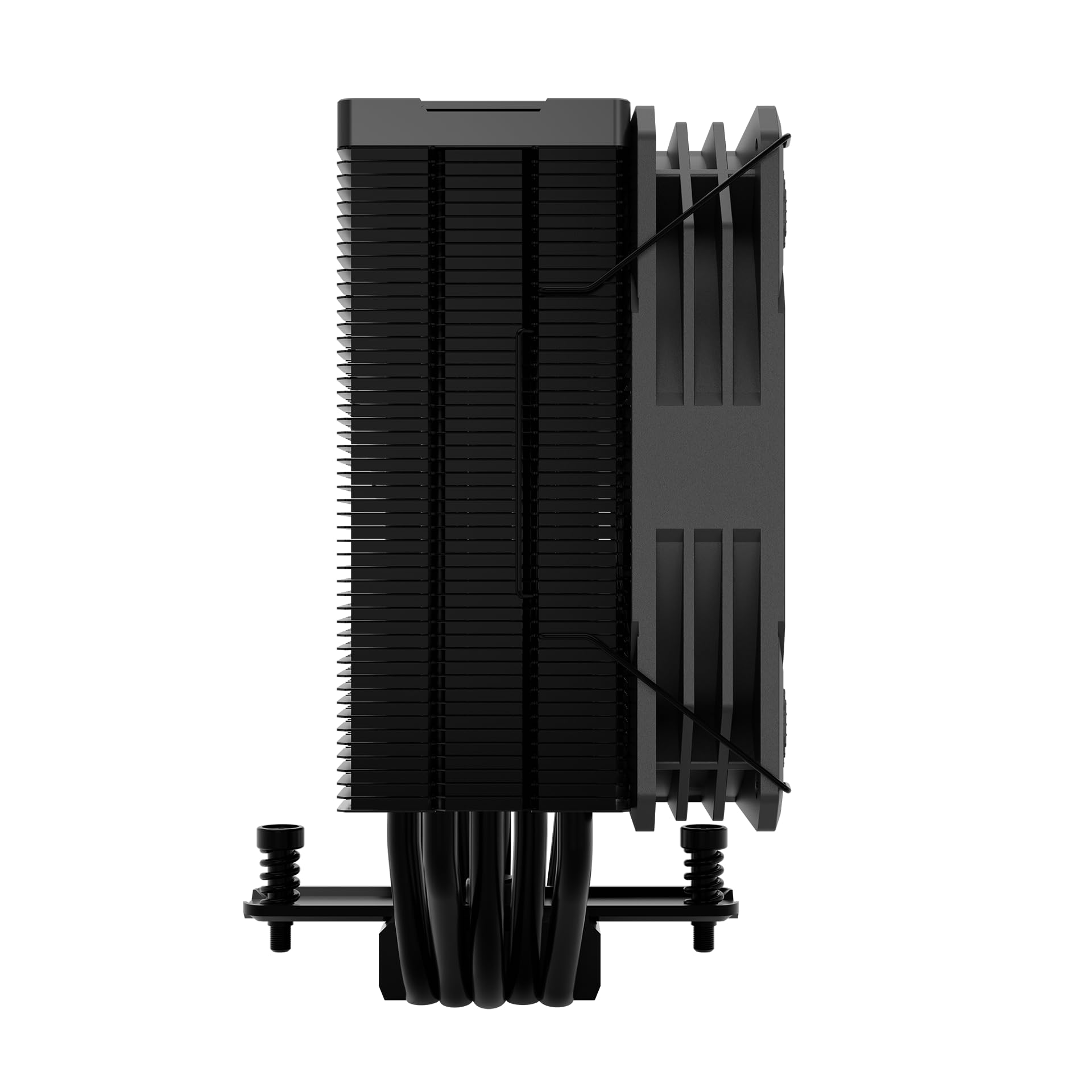 Gamdias Boreas M2-510 Ventilateur de processeur 120 mm | Prend en charge les prises de processeur AMD et Intel AM5, AM4/LGA 1700, 1200, 1151, 1150/PWM, flux d'air 72,94 CFM, 5 tuyaux thermiques