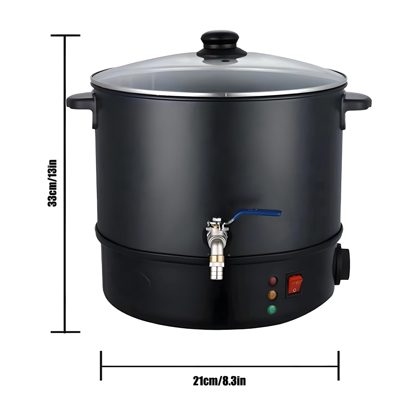 6L duży wosk do tyłu, wosk do tworzenia świec, elektryczny pojemnik do topnienia wosku, rób własne świece, topiciel, oleje z zapachu, wytwarzanie świec DIY, idealne dla początkujących dla dorosłych