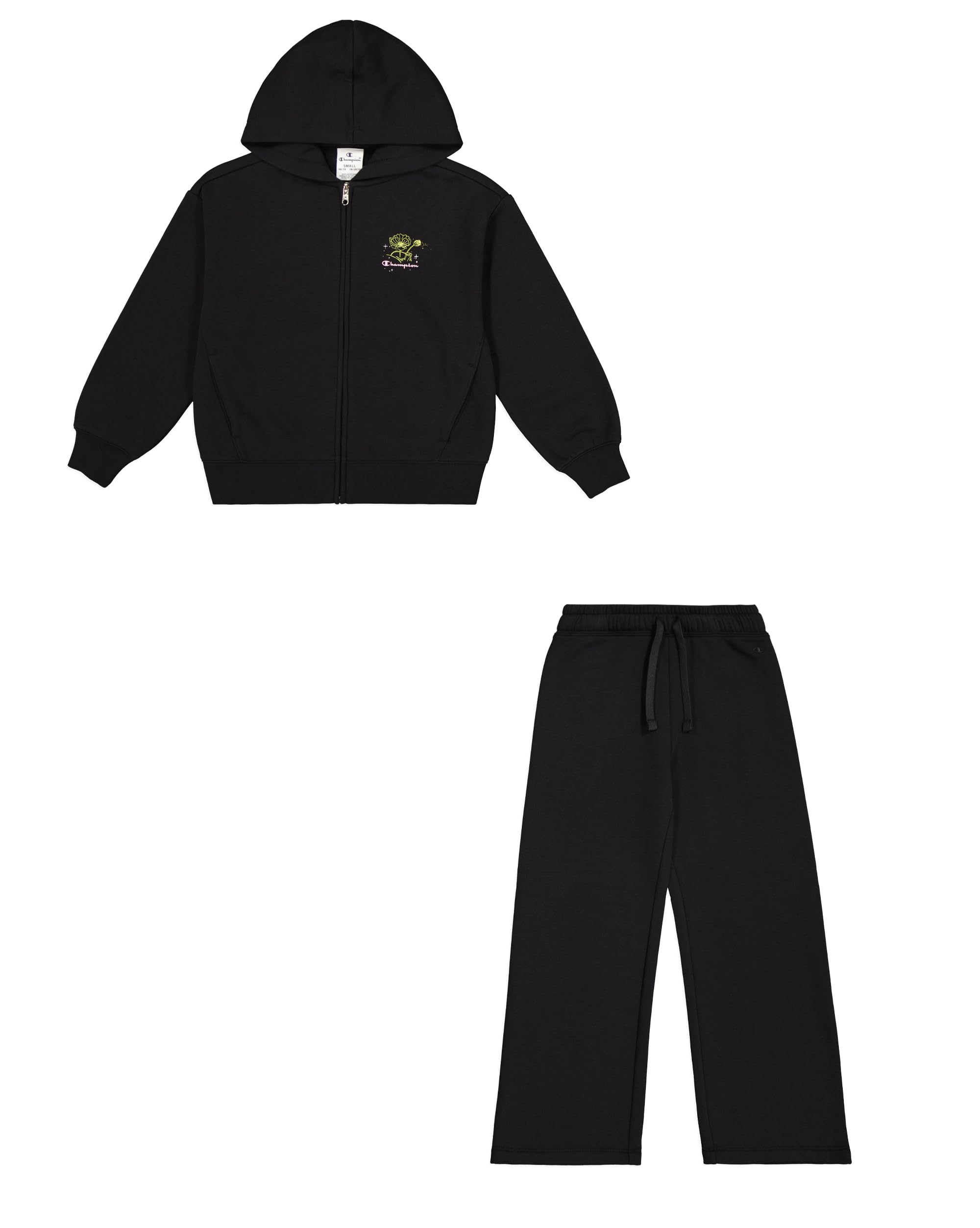 Champion Legacy Emotional Dance G (405045) - Ultra-light Soft Compact Powerblend Fleece Hooded chandal bebe Niñas