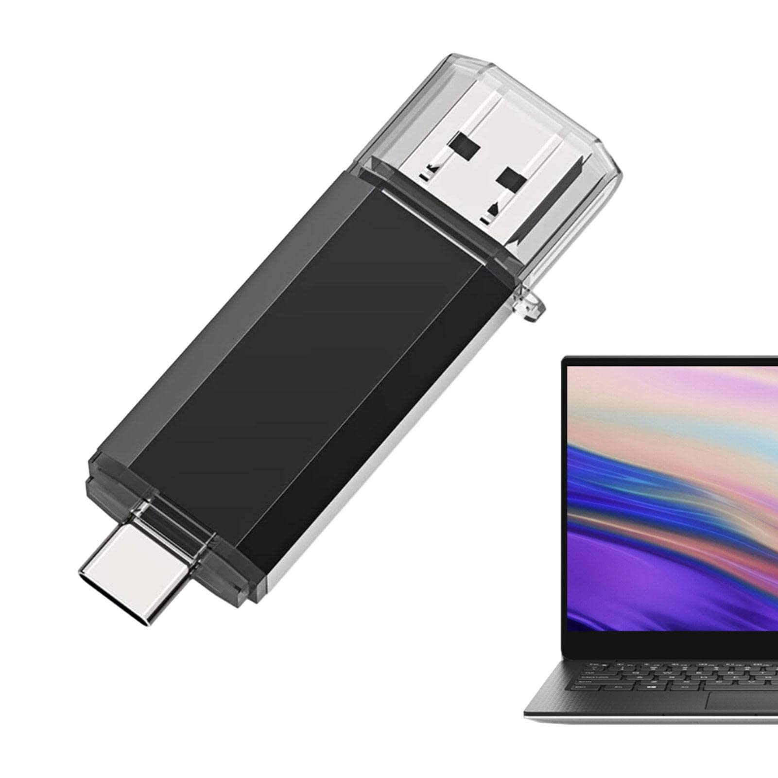 Amazon.co.jp: 128GB Type C フラッシュドライブ、2 in 1 OTB USB C