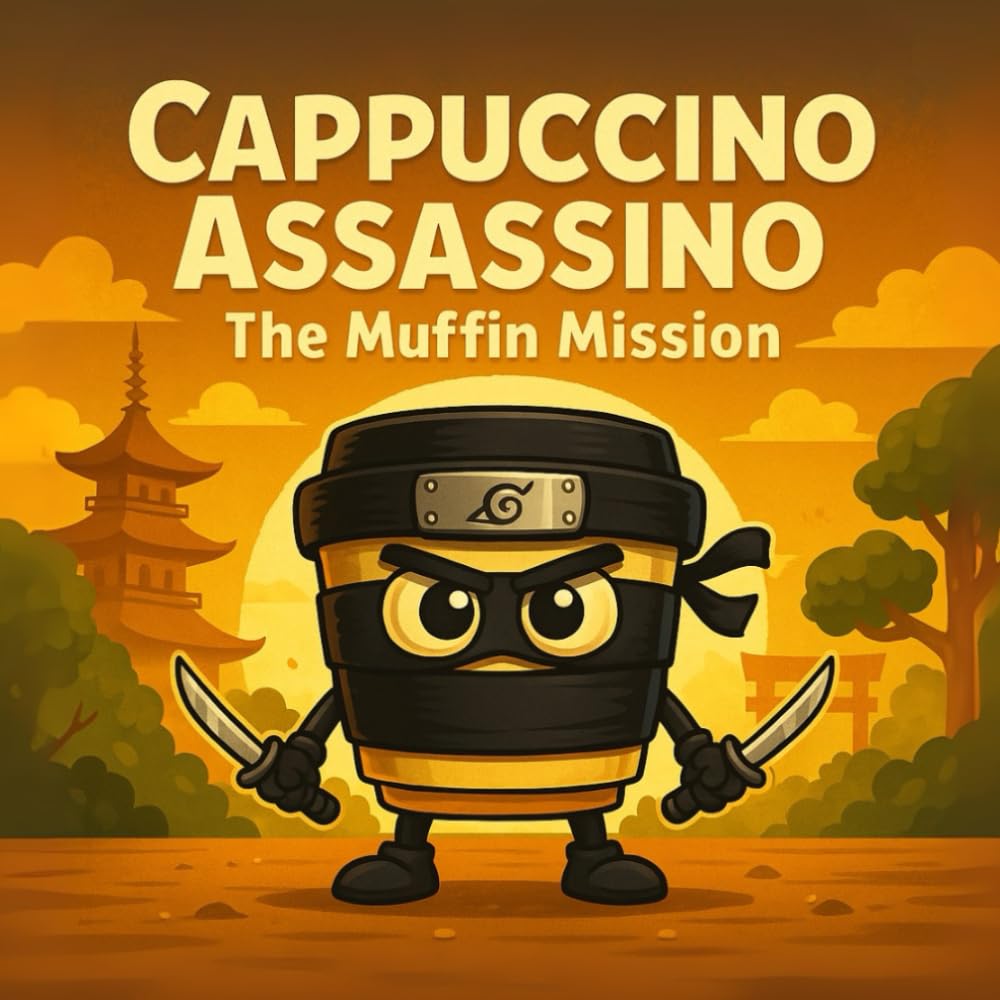 Cappuccino Assassino: The Muffin Mission: A Hilarious Ninja Mystery with Muffins, Mischief, and a Touch of Italian Brainrot!